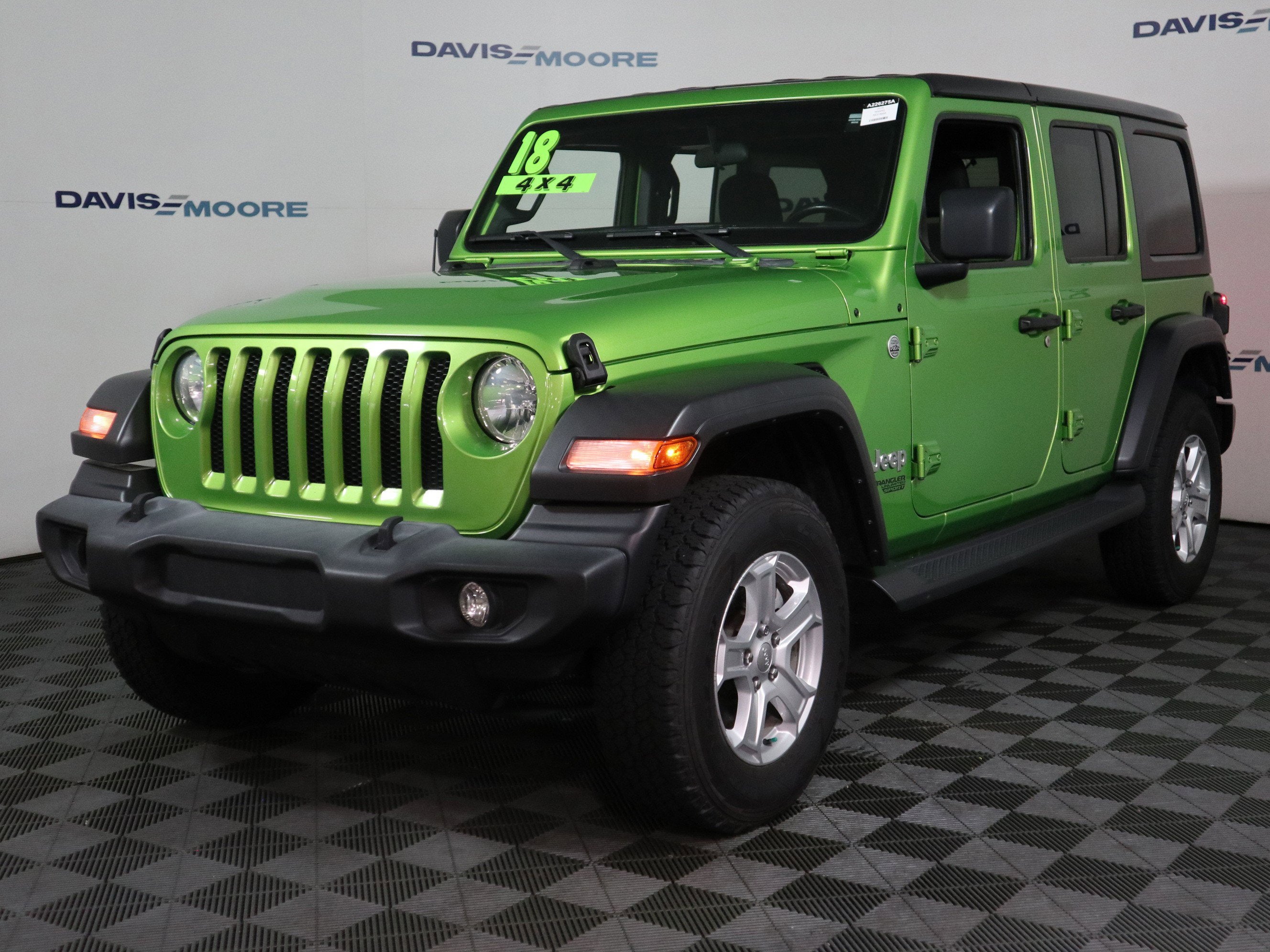 2018 Jeep Wrangler Unlimited Sport S 4x4
