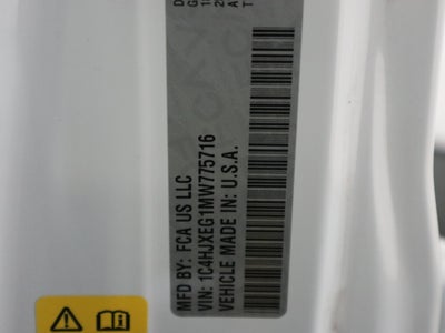 2021 Jeep Wrangler Sahara