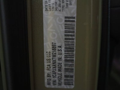 2026 Jeep Wrangler Sport S