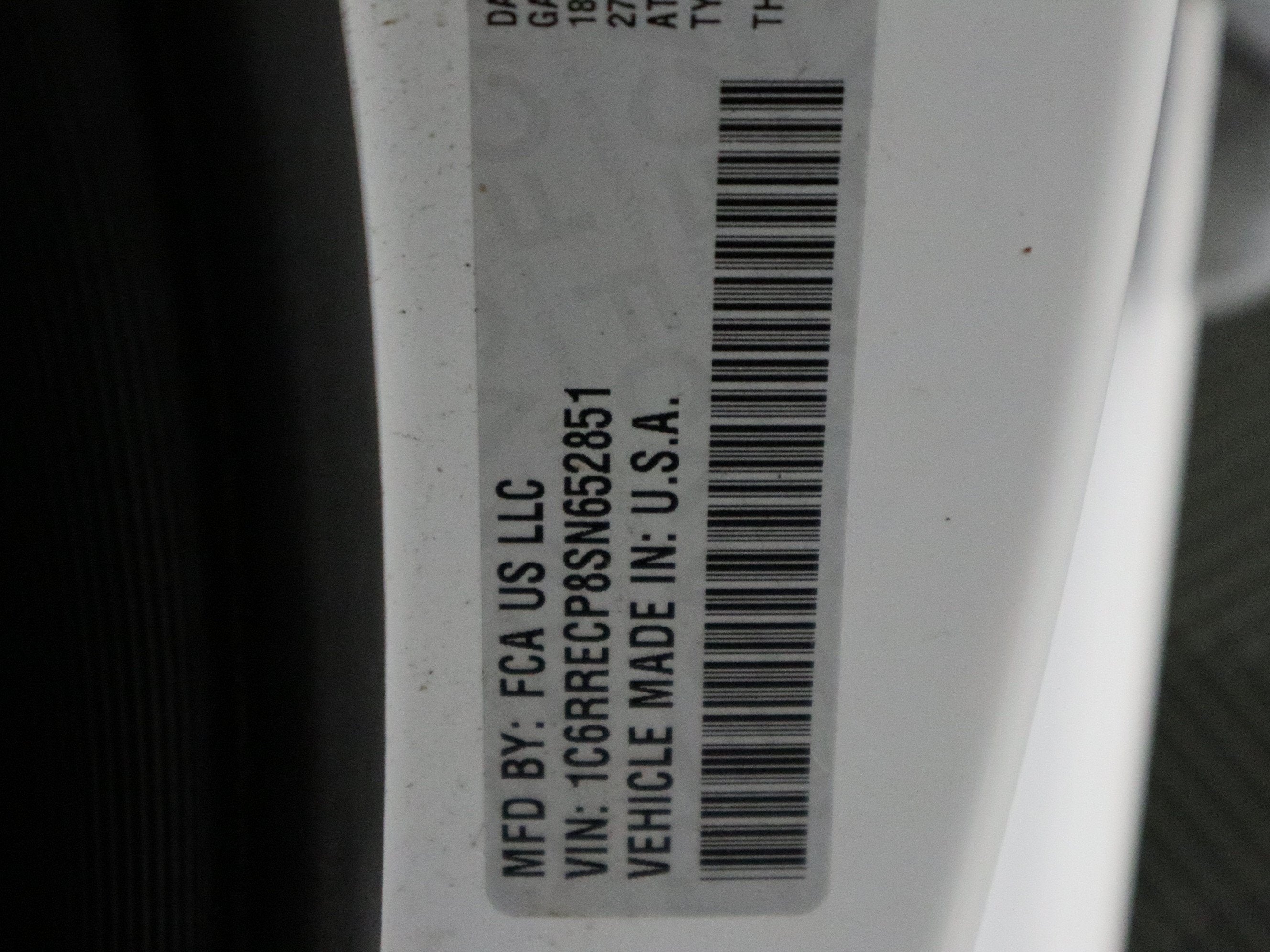 2025 RAM 1500 TRADESMAN