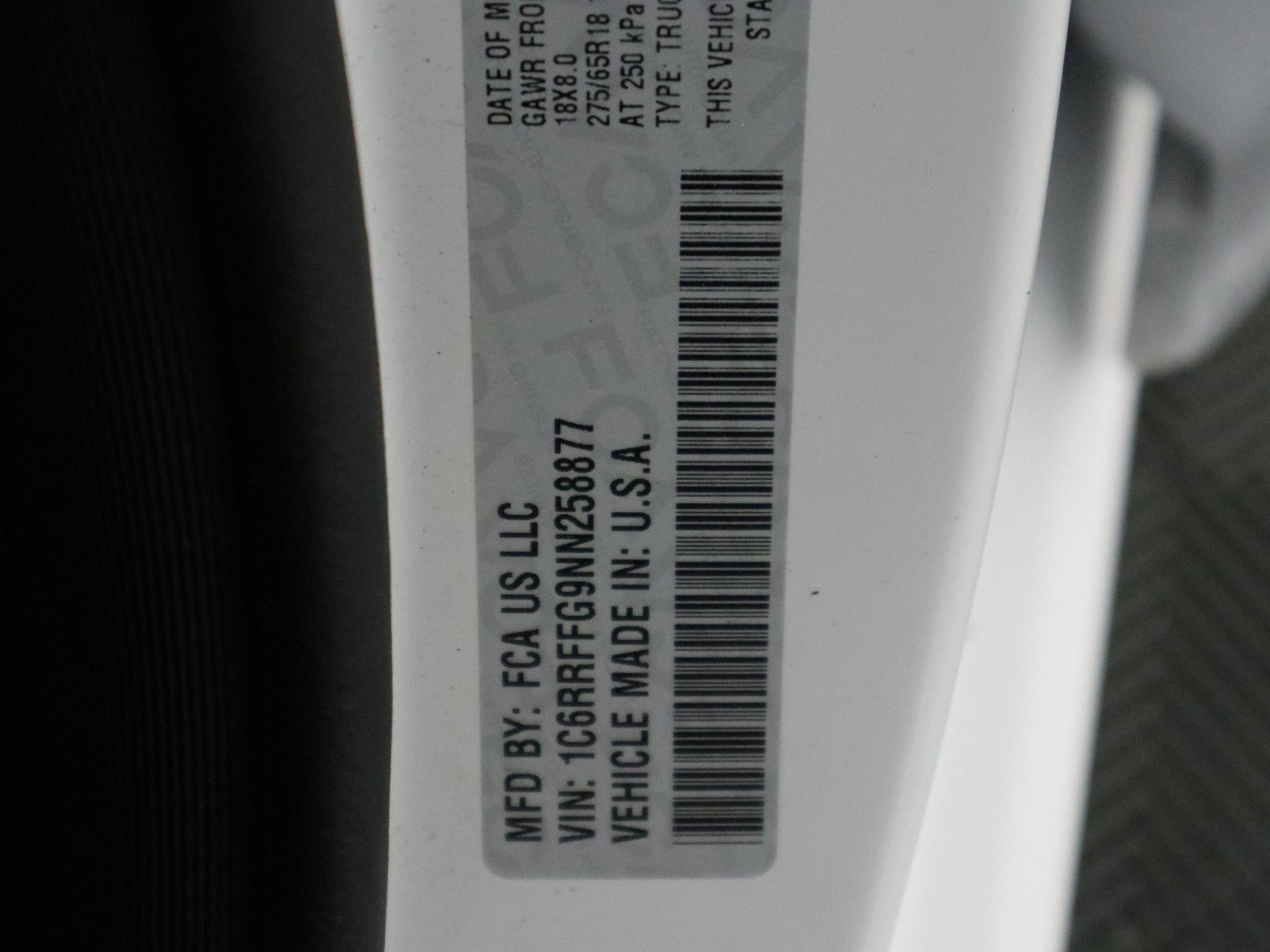 2022 RAM 1500 BIG HORN