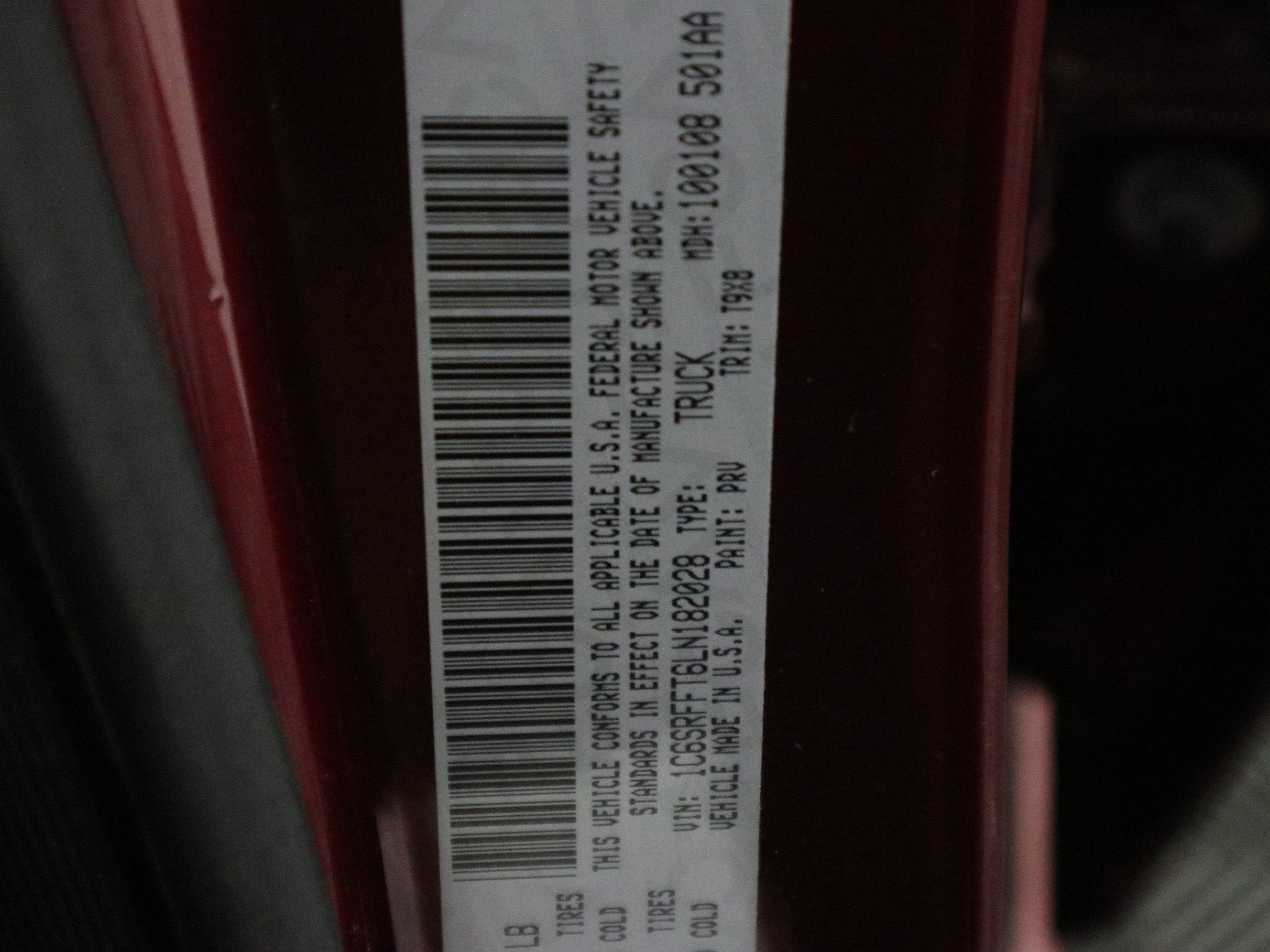 2020 RAM 1500 Big Horn Crew Cab 4x4