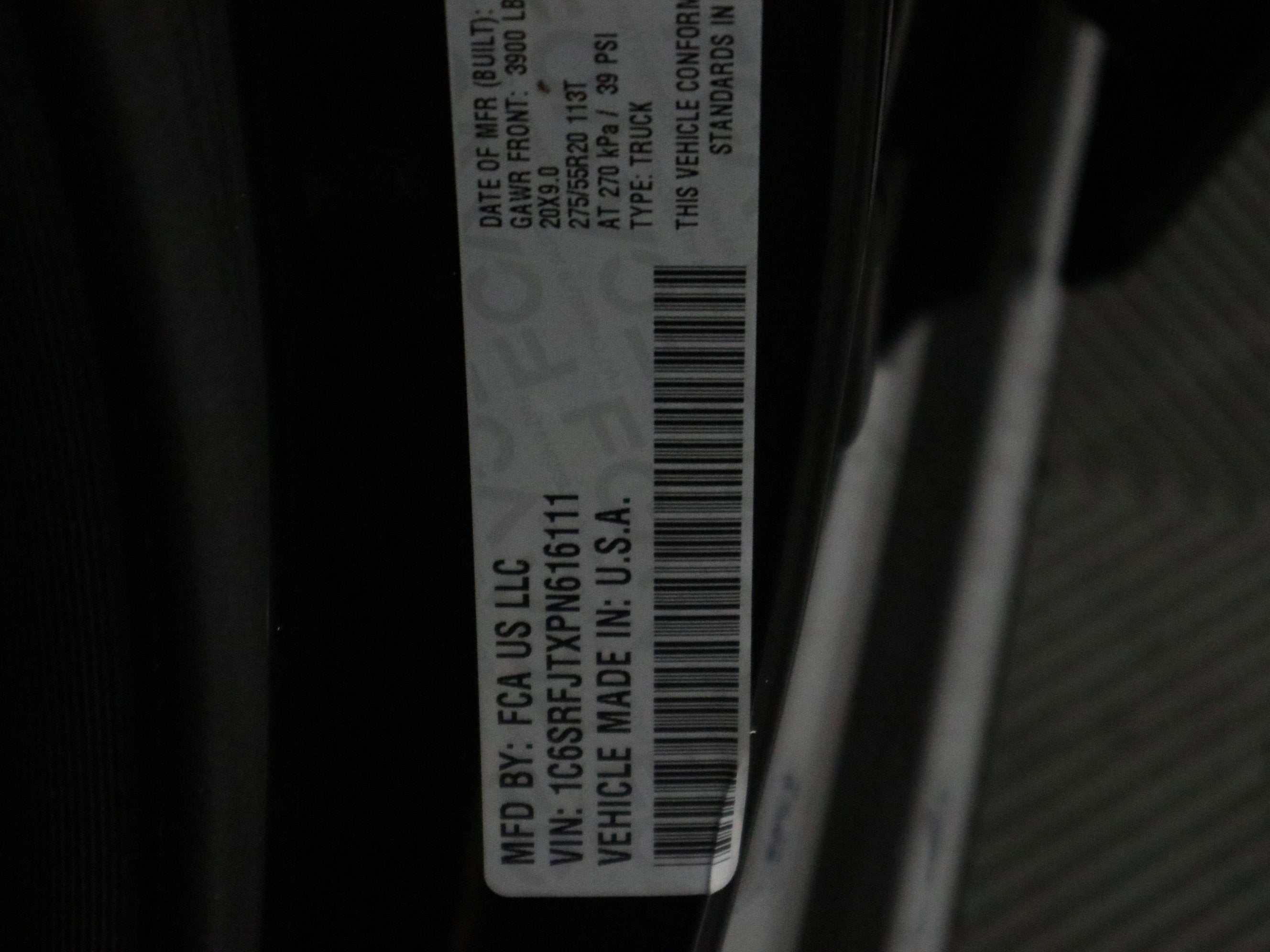 2023 RAM 1500 LARAMIE