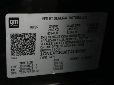 2026 Chevrolet Traverse AWD LT