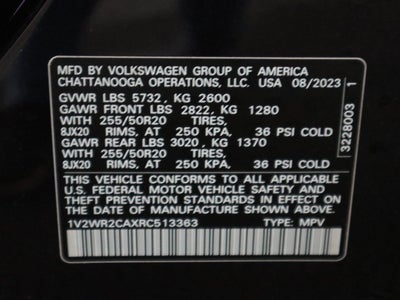 2024 Volkswagen Atlas 2.0T SE w/Technology
