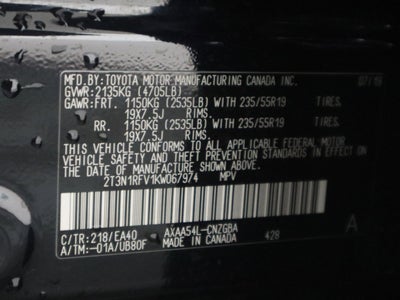 2019 Toyota RAV4 Limited AWD