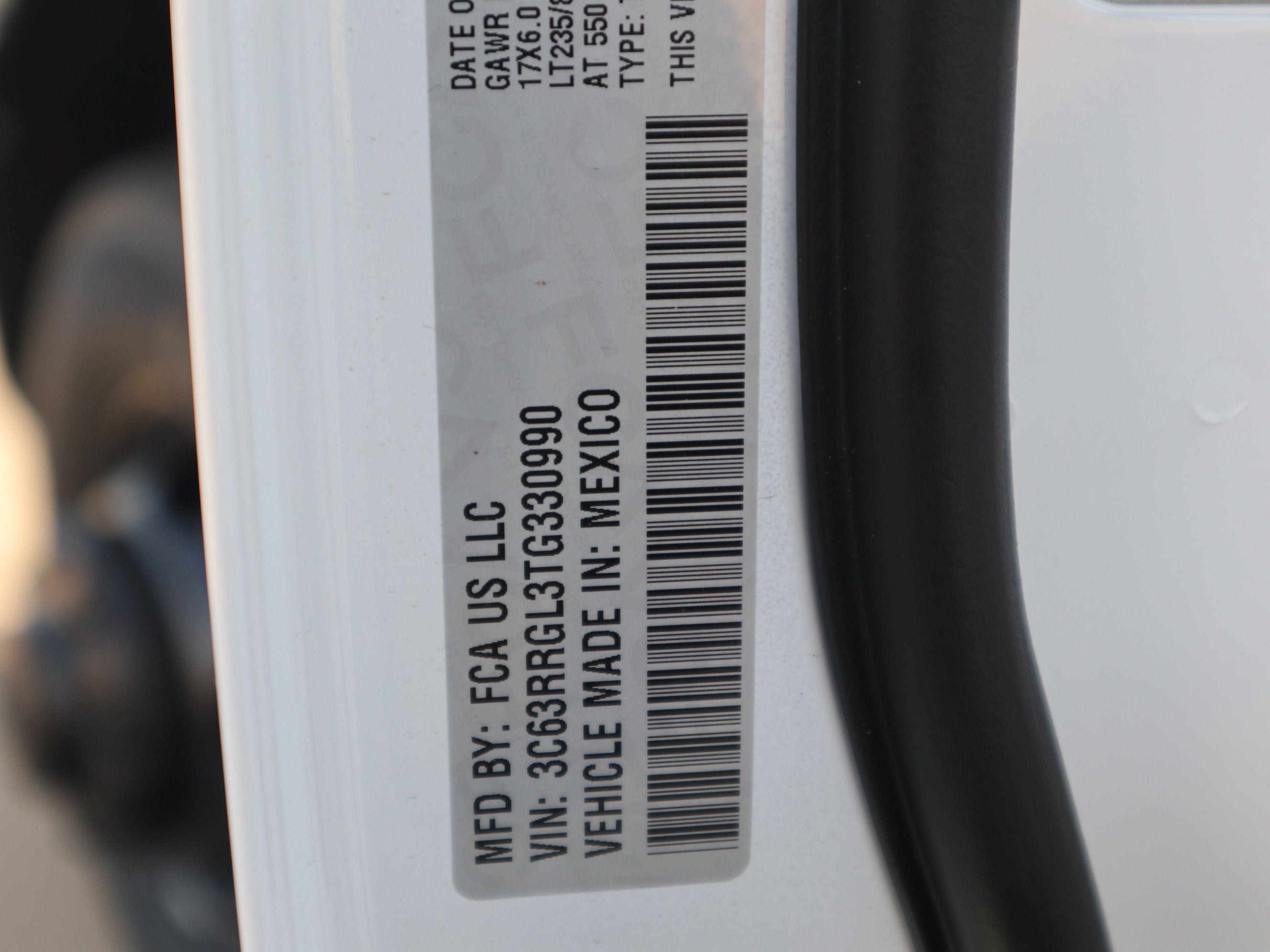 2026 RAM 3500 TRADESMAN