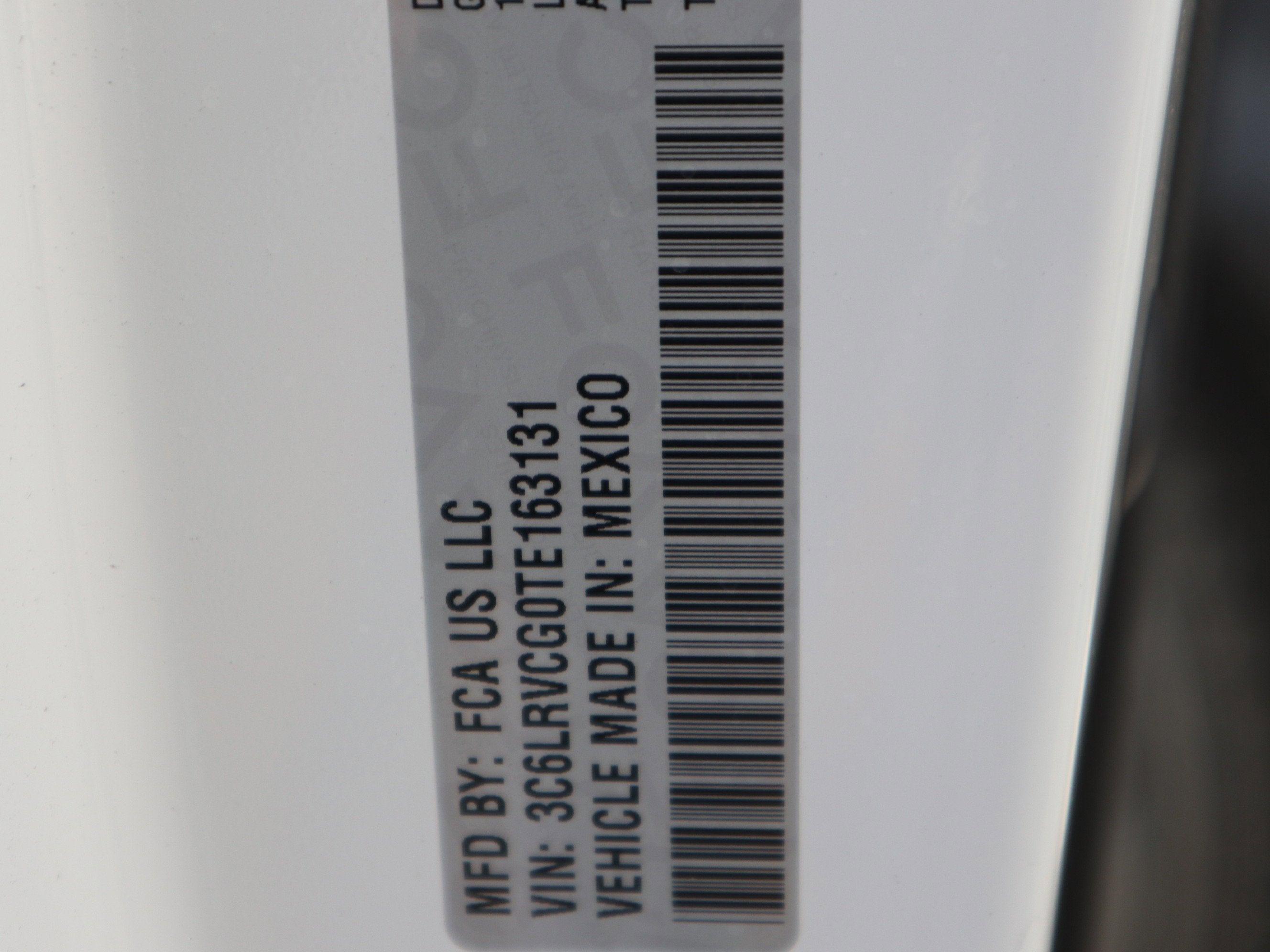 2026 RAM Promaster Tradesman