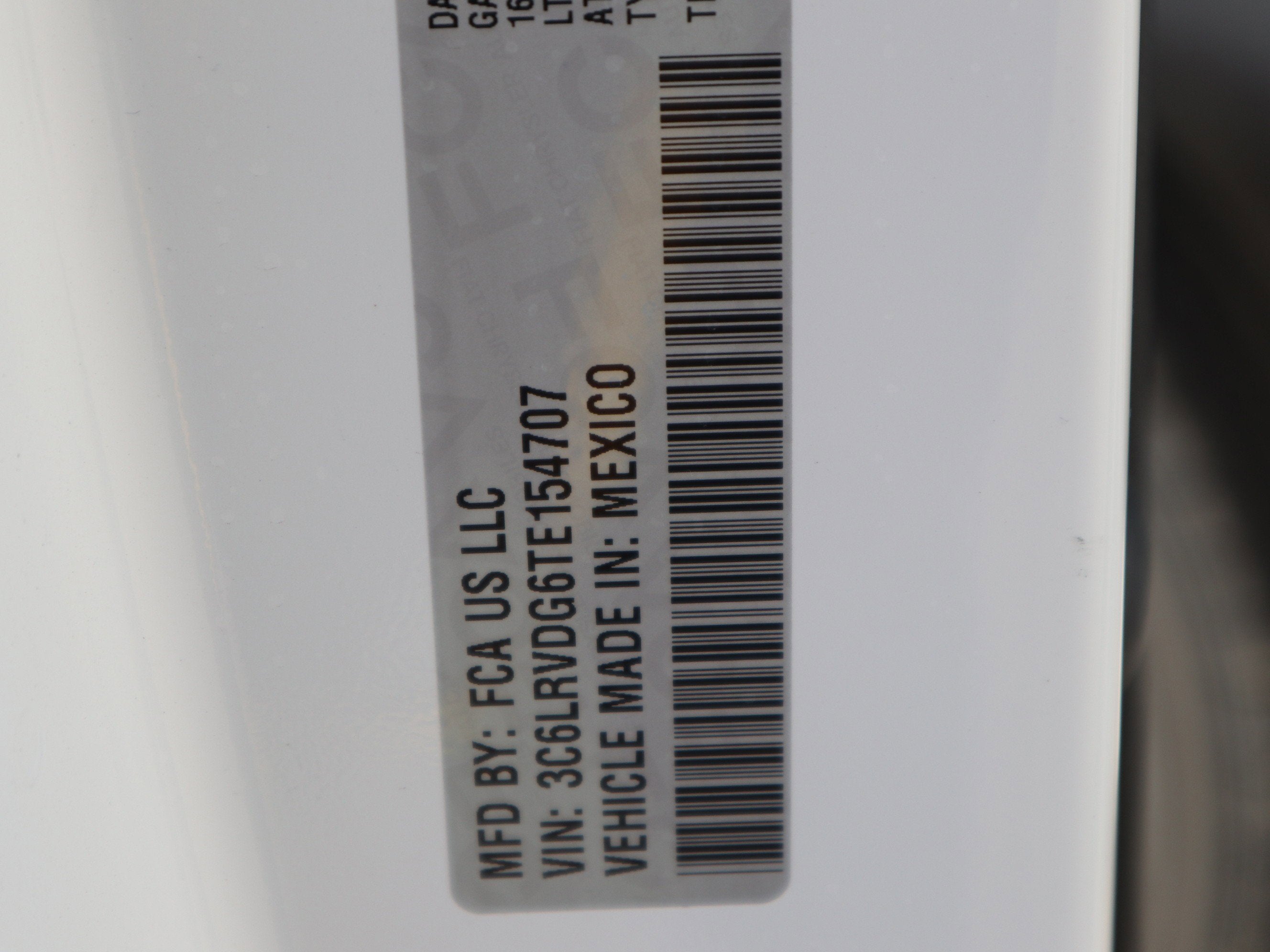 2026 RAM Promaster Tradesman