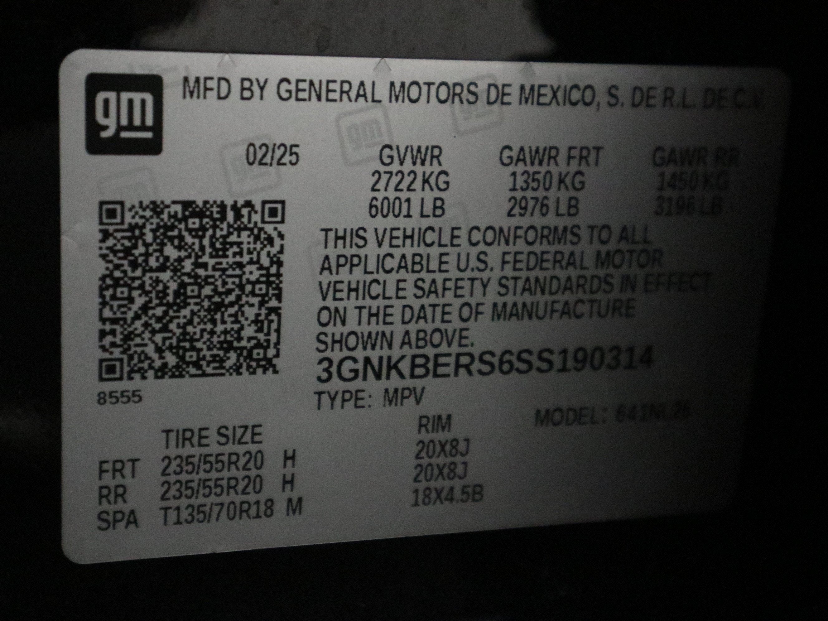 2025 Chevrolet Blazer RS