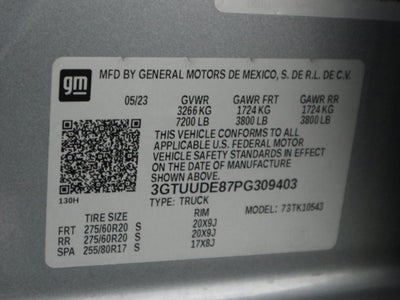 2023 GMC Sierra 1500 SLT Crew Cab 4WD