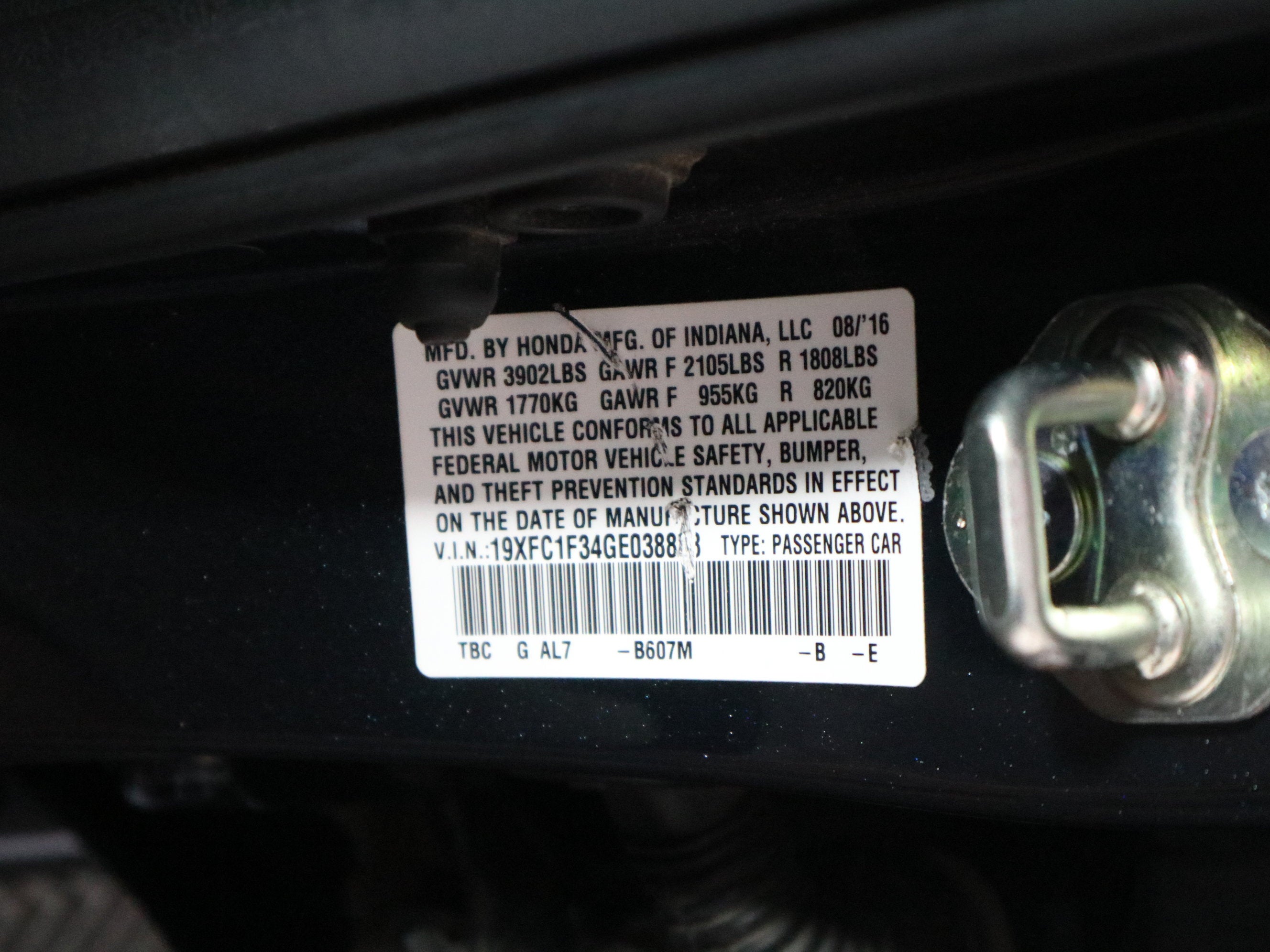 2016 Honda Civic Sedan EX-T