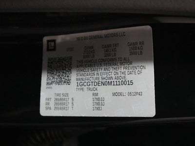 2021 Chevrolet Colorado 4WD Z71 Crew Cab