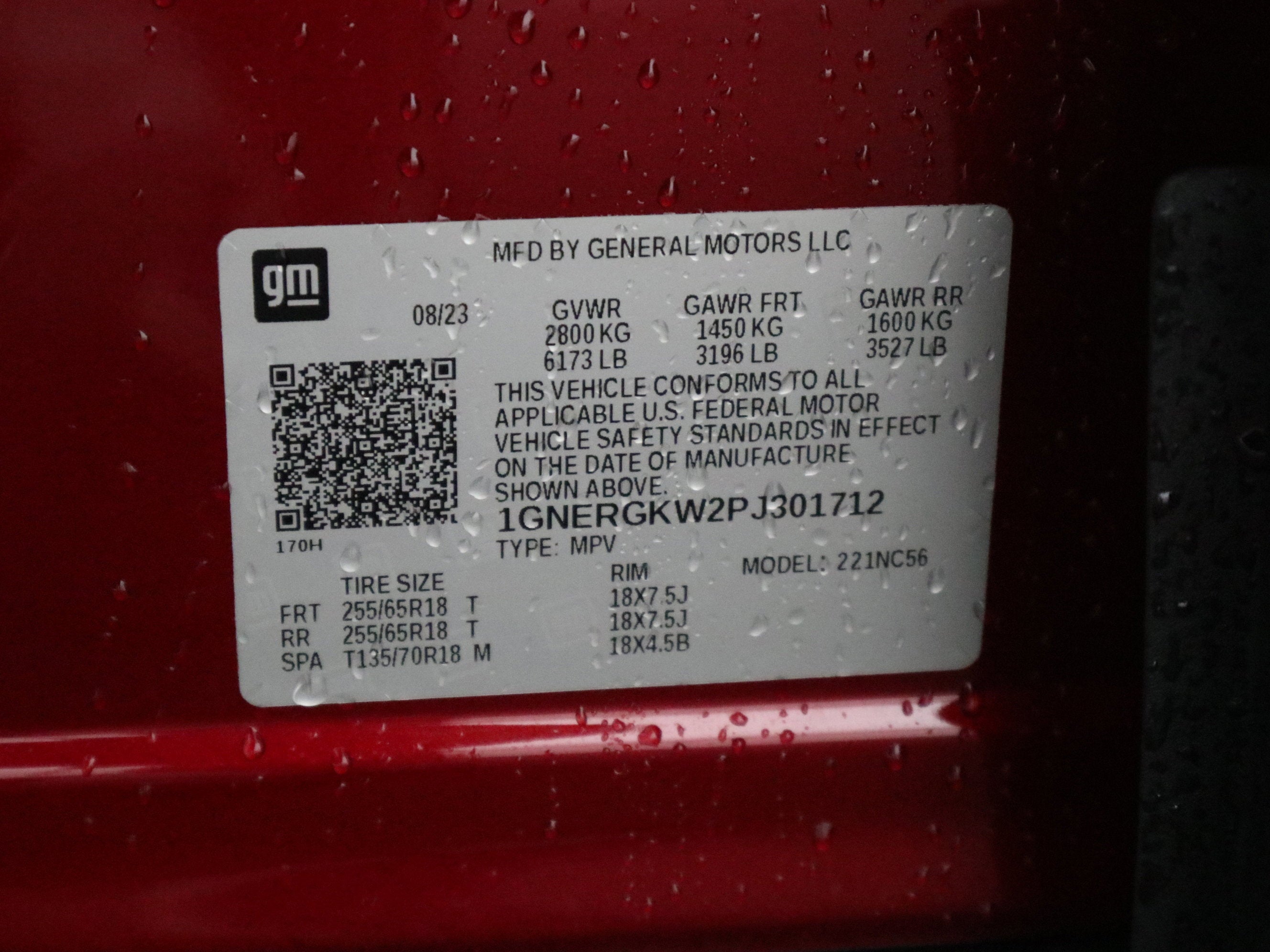 2023 Chevrolet Traverse LT Cloth