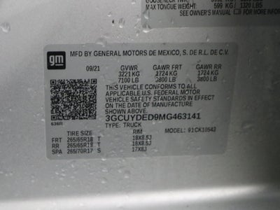 2021 Chevrolet Silverado 1500 LT Crew Cab 4WD