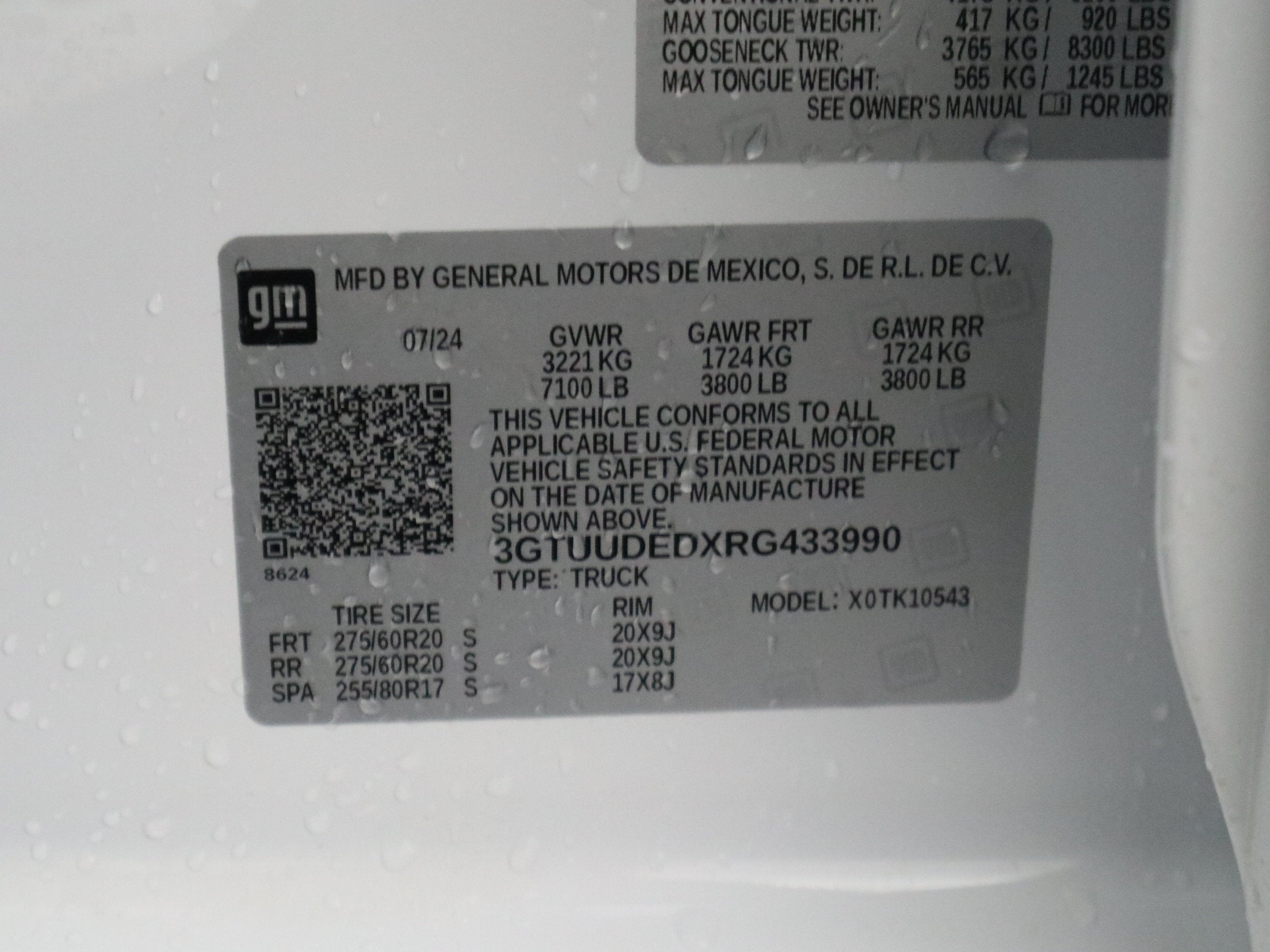 2024 GMC Sierra 1500 SLT Crew Cab 4WD
