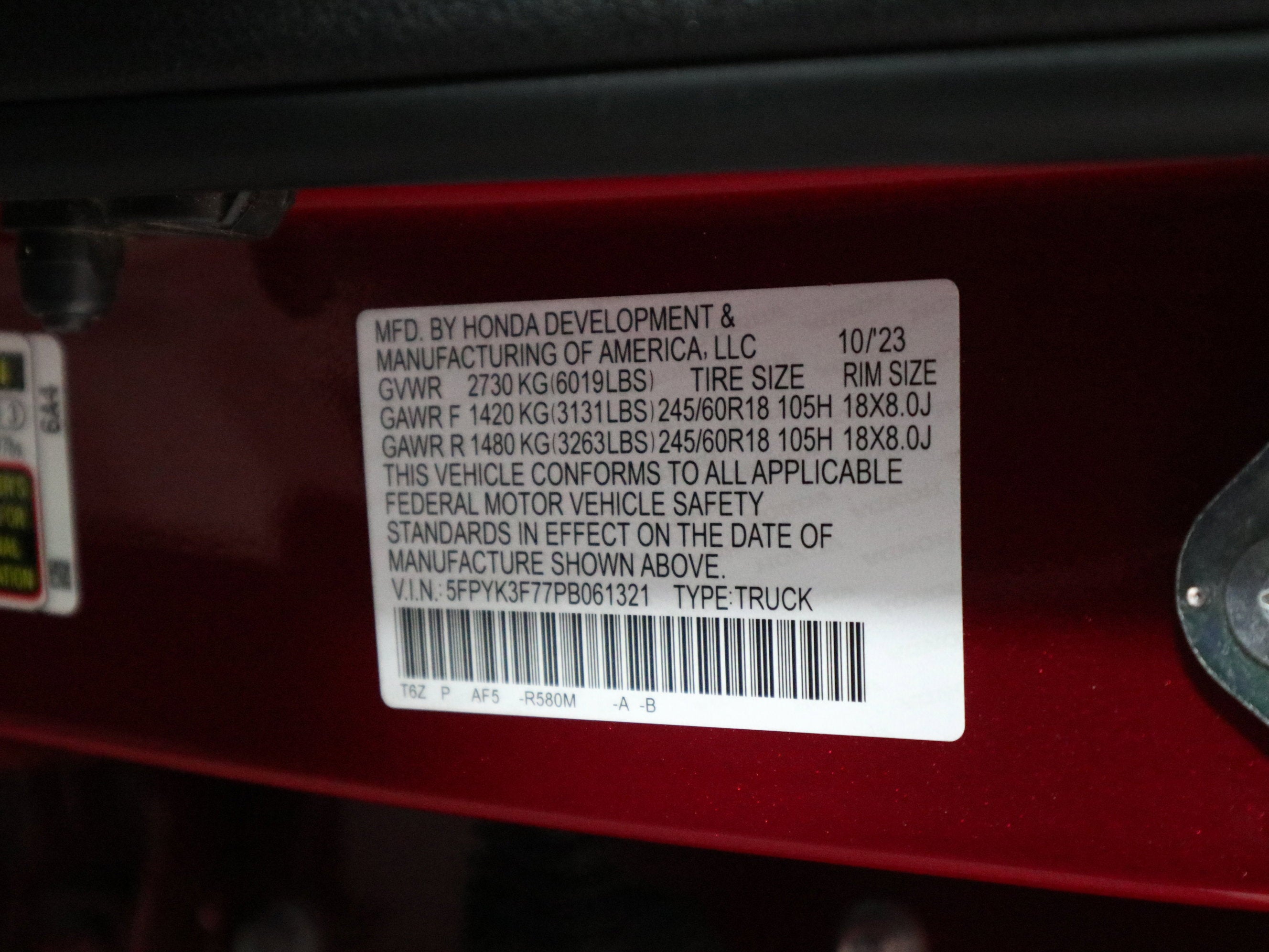 2023 Honda Ridgeline RTL-E AWD