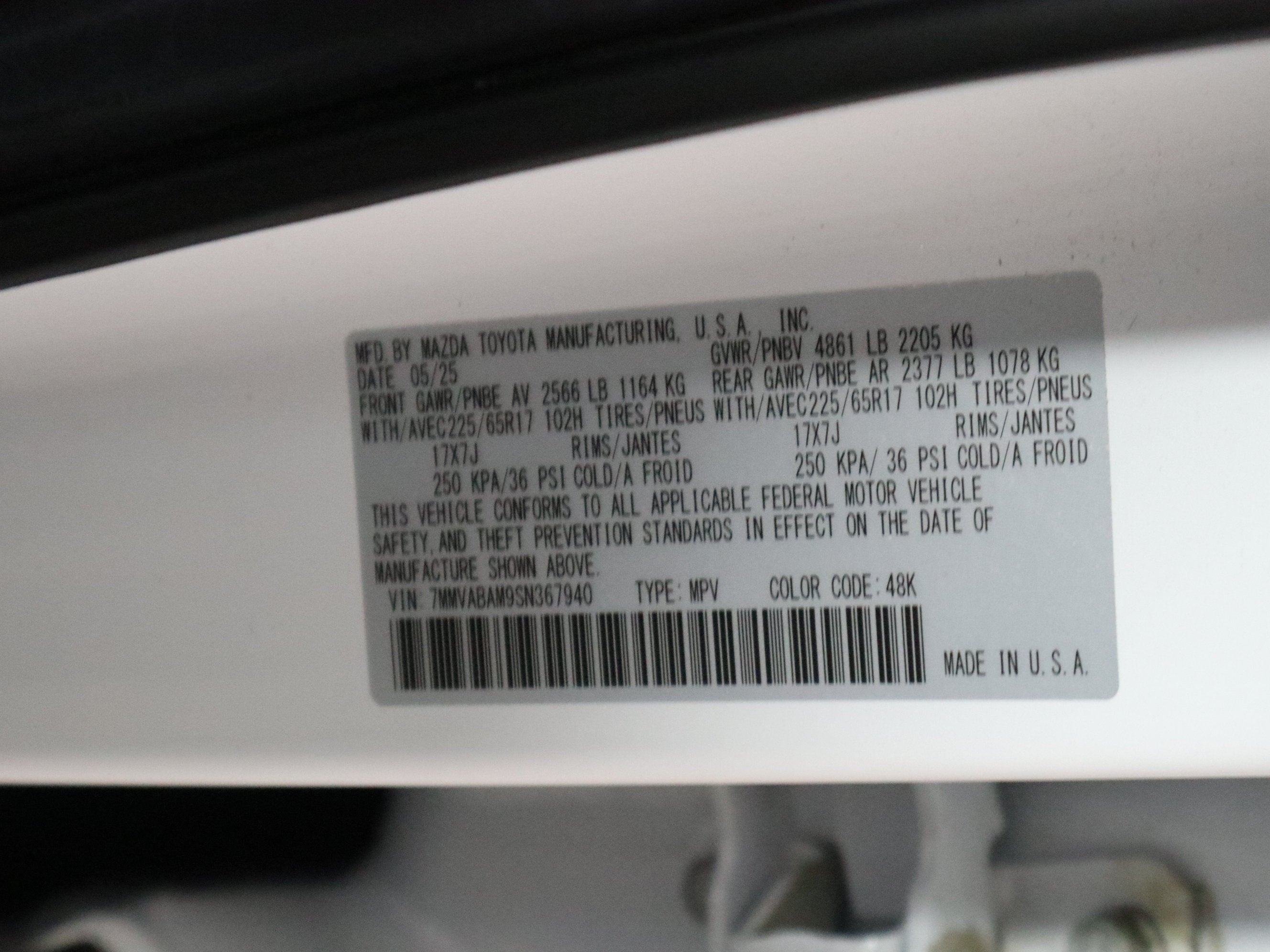 2025 Mazda Mazda CX-50 2.5 S Select Package AWD