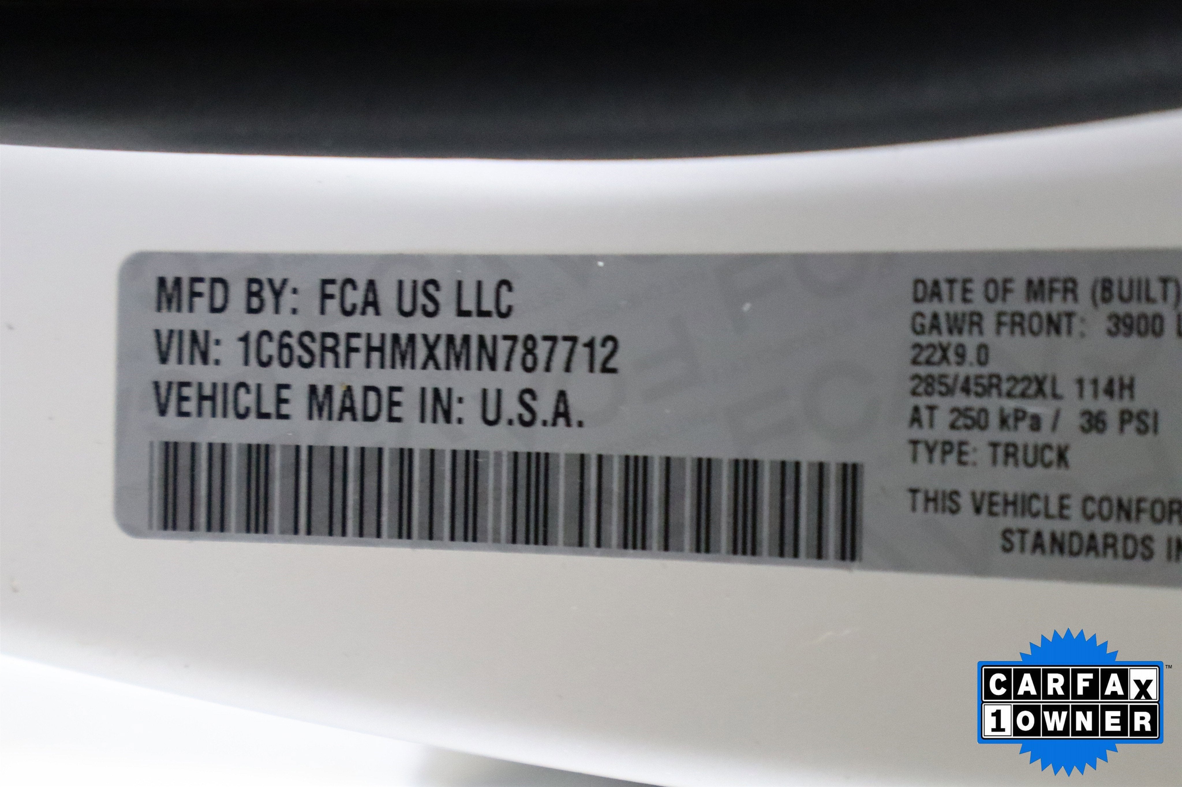 2021 RAM 1500 Limited Crew Cab 4x4