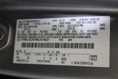 2021 Ford Escape Titanium AWD