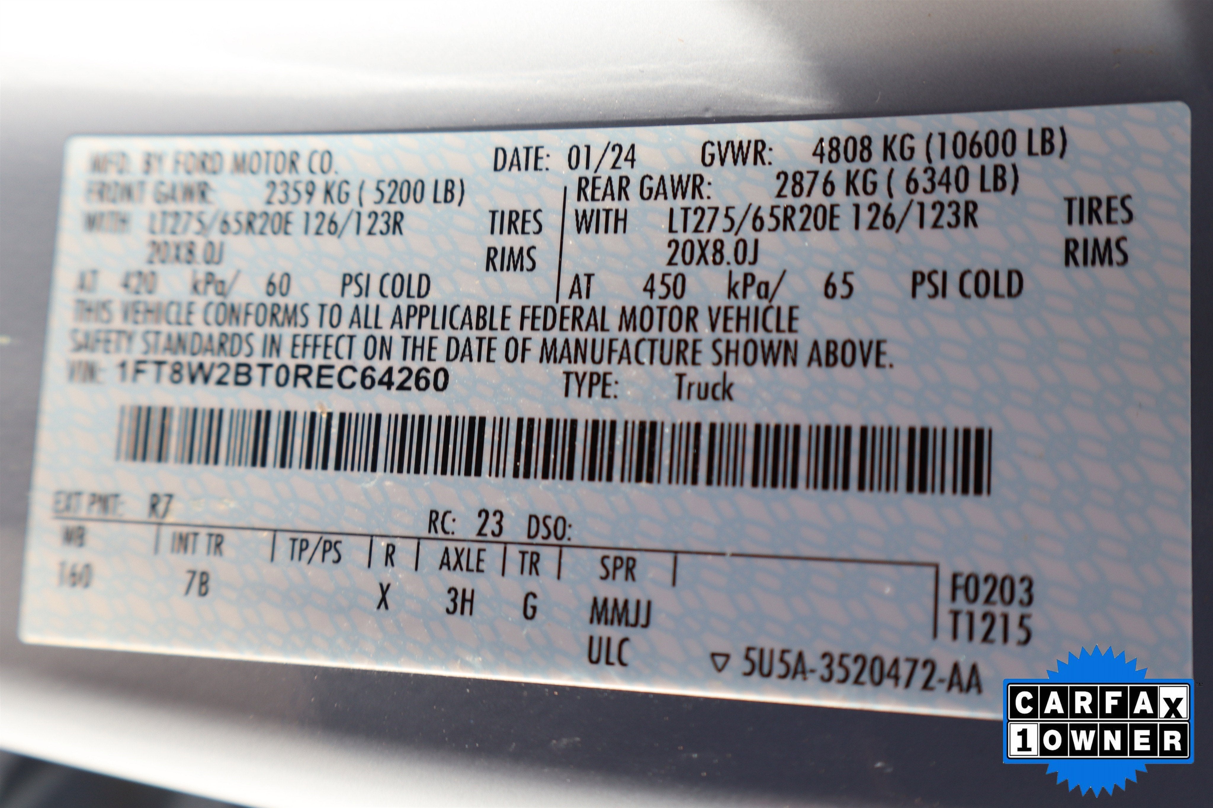 2024 Ford Super Duty F-250 SRW Platinum