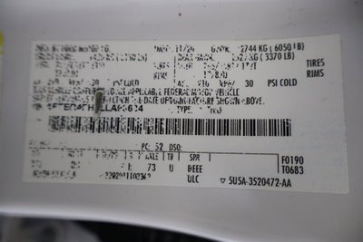 2020 Ford Ranger LARIAT 4WD