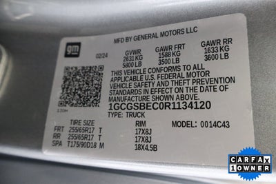 2024 Chevrolet Colorado 2WD Work Truck Crew Cab