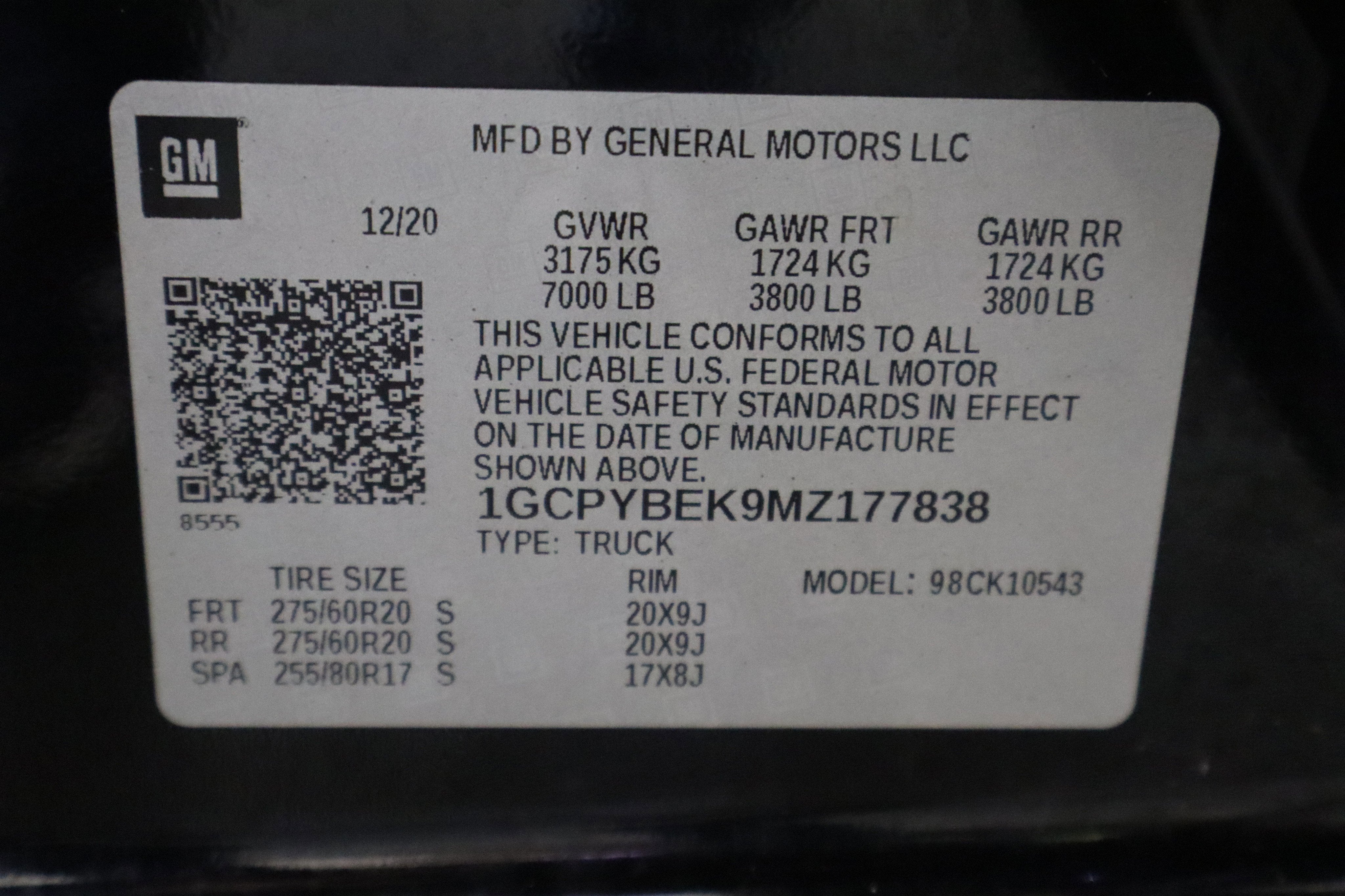 2021 Chevrolet Silverado 1500 Custom Crew Cab 4WD