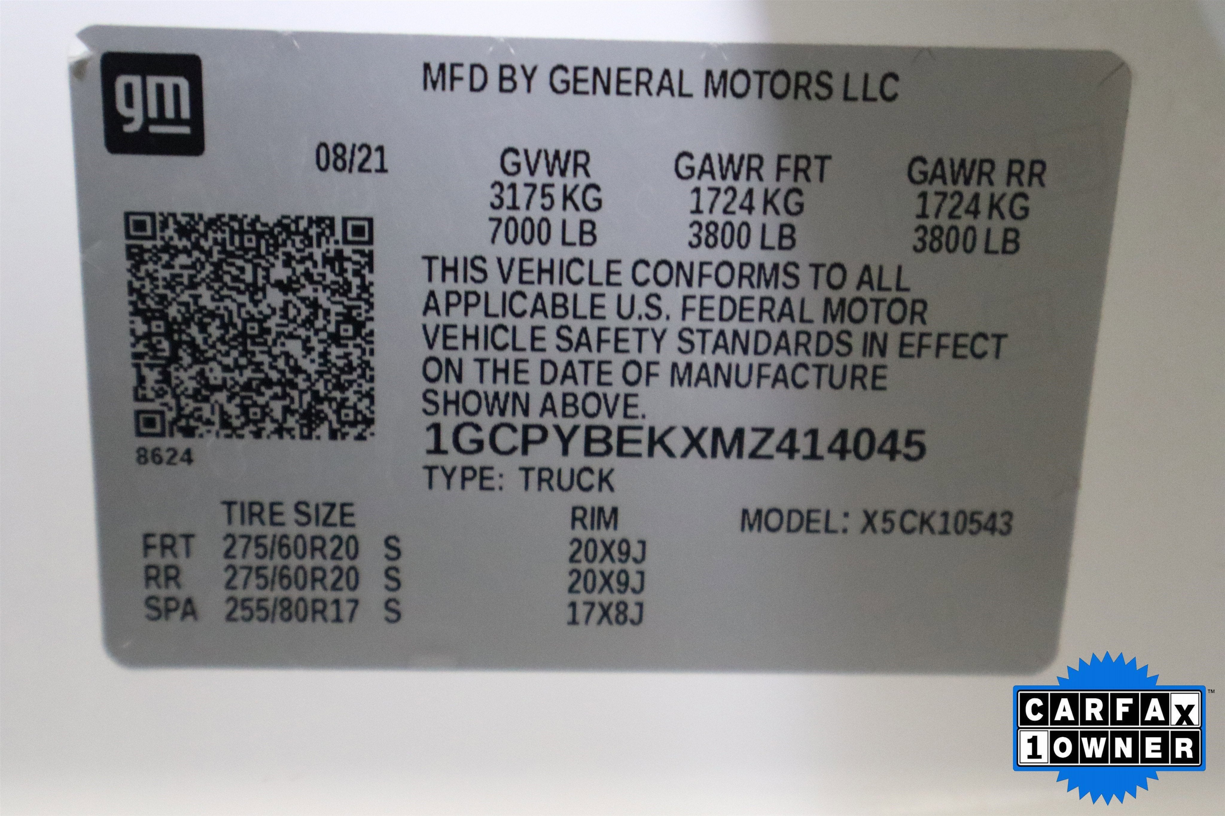 2021 Chevrolet Silverado 1500 Custom Crew Cab 4WD