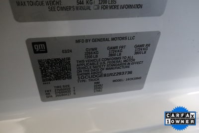 2024 Chevrolet Silverado 1500 LTZ Crew Cab 4WD