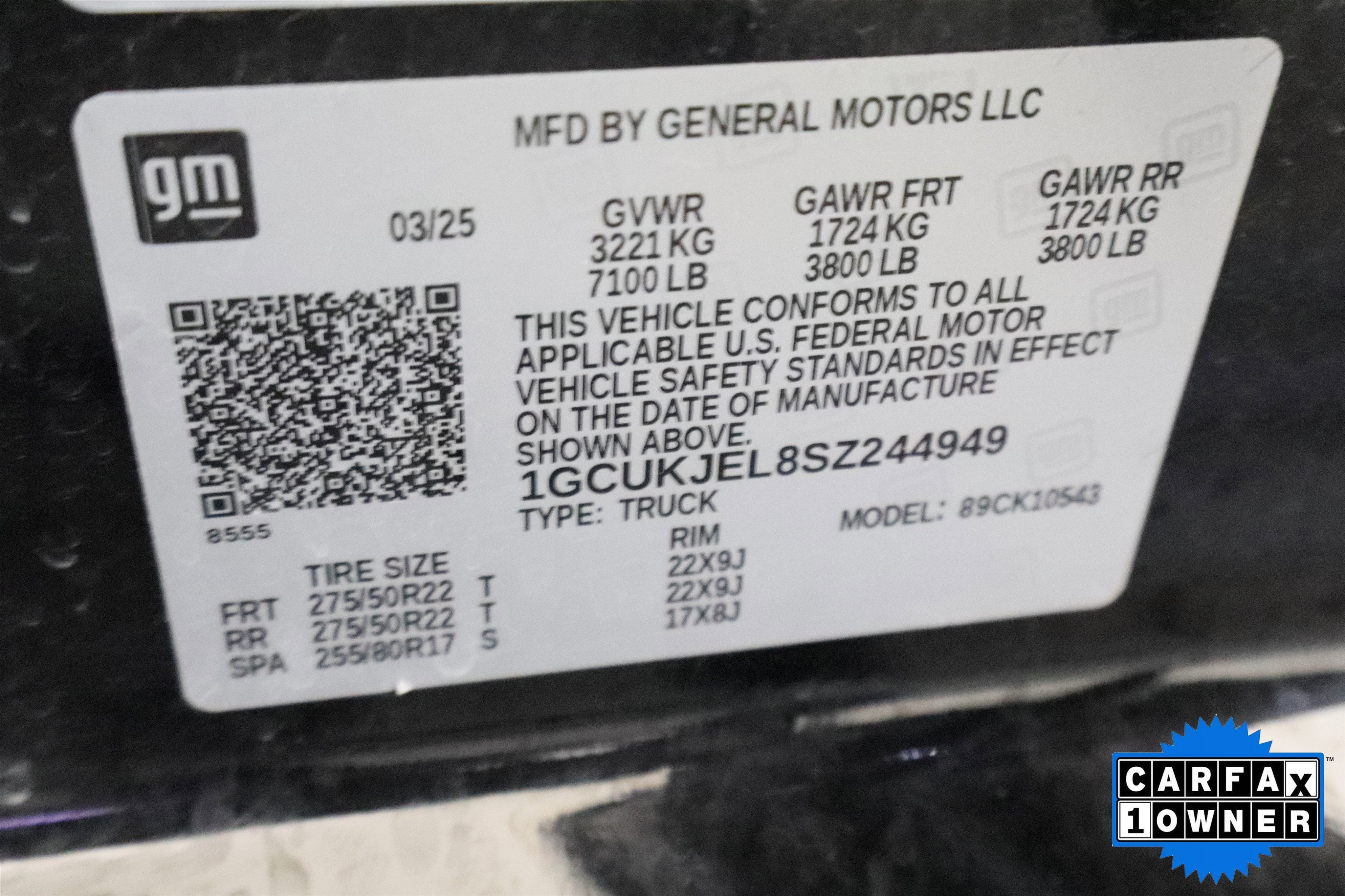 2025 Chevrolet Silverado 1500 High Country Crew Cab 4WD