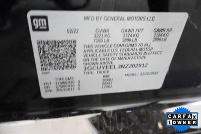 2022 Chevrolet Silverado 1500 LTD RST Crew Cab 4WD