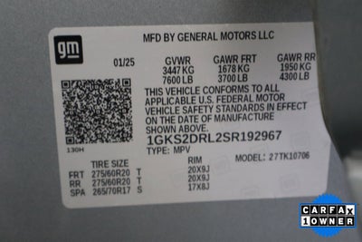 2025 GMC Yukon Denali 4WD