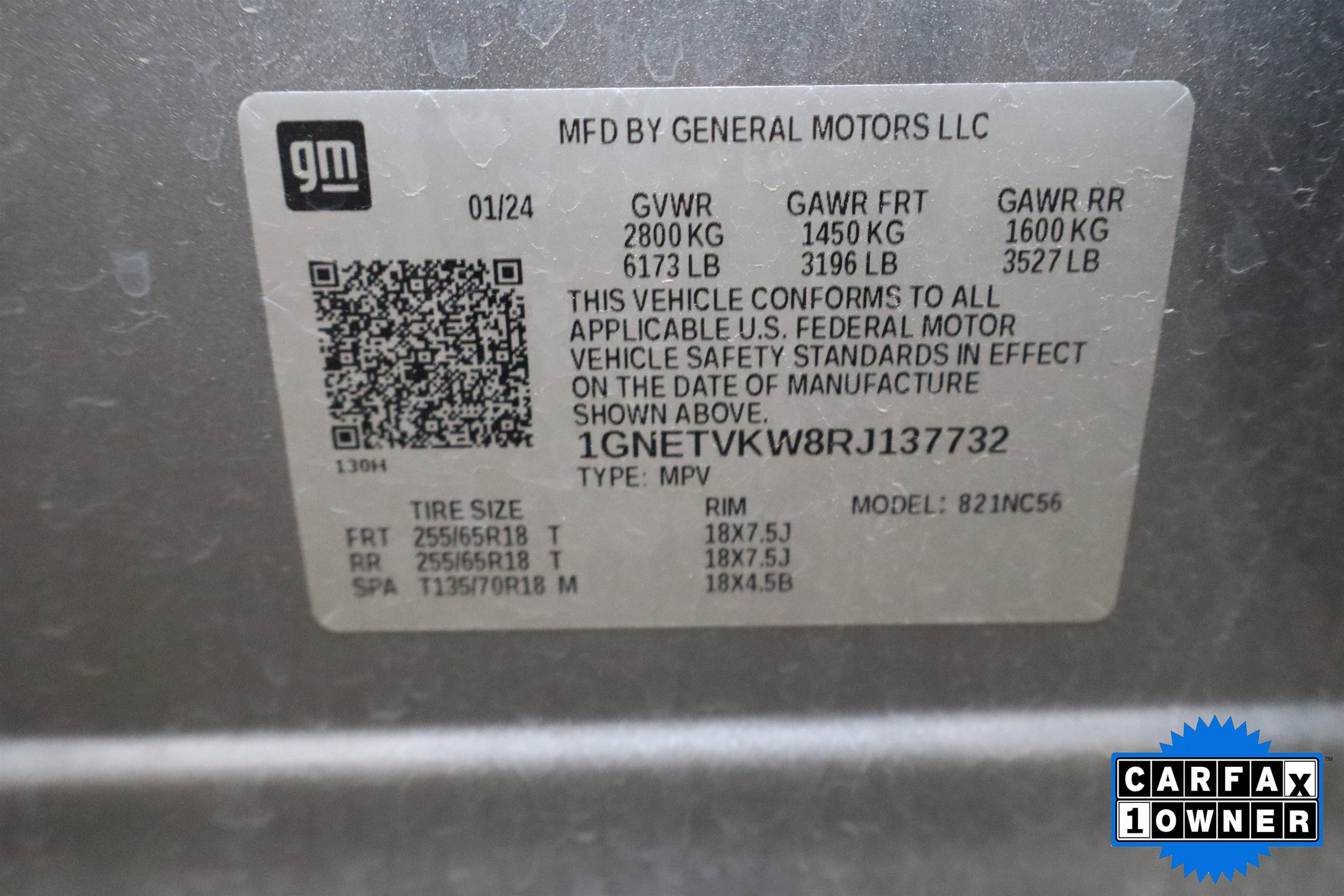 2024 Chevrolet Traverse Limited LT Cloth AWD