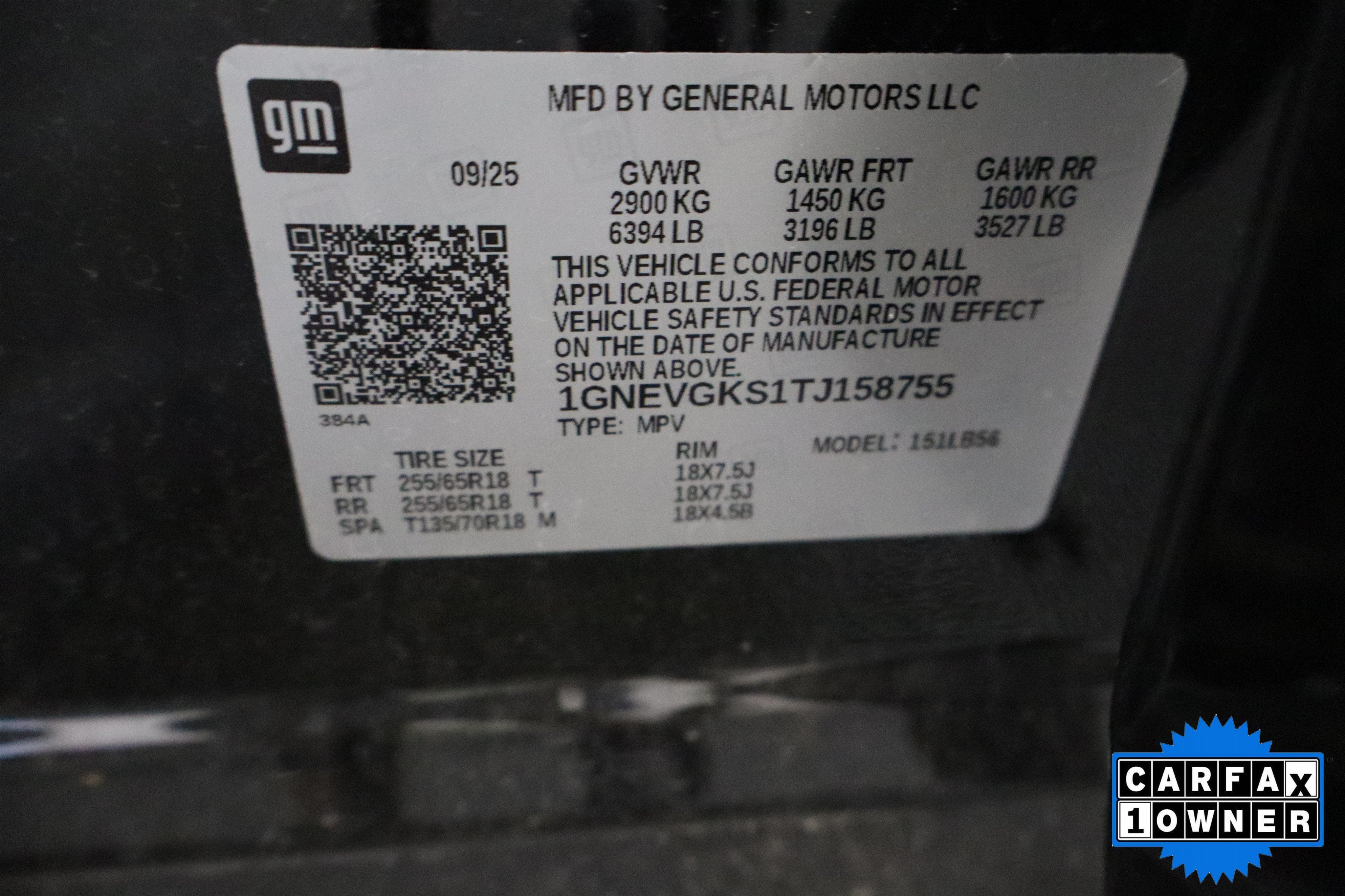2026 Chevrolet Traverse AWD LT