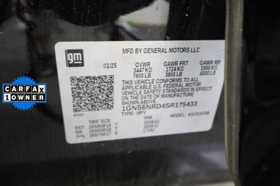 2025 Chevrolet Tahoe LT 4WD