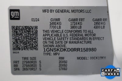 2024 Chevrolet Suburban Z71 4WD