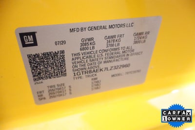 2020 GMC Sierra 1500 Base