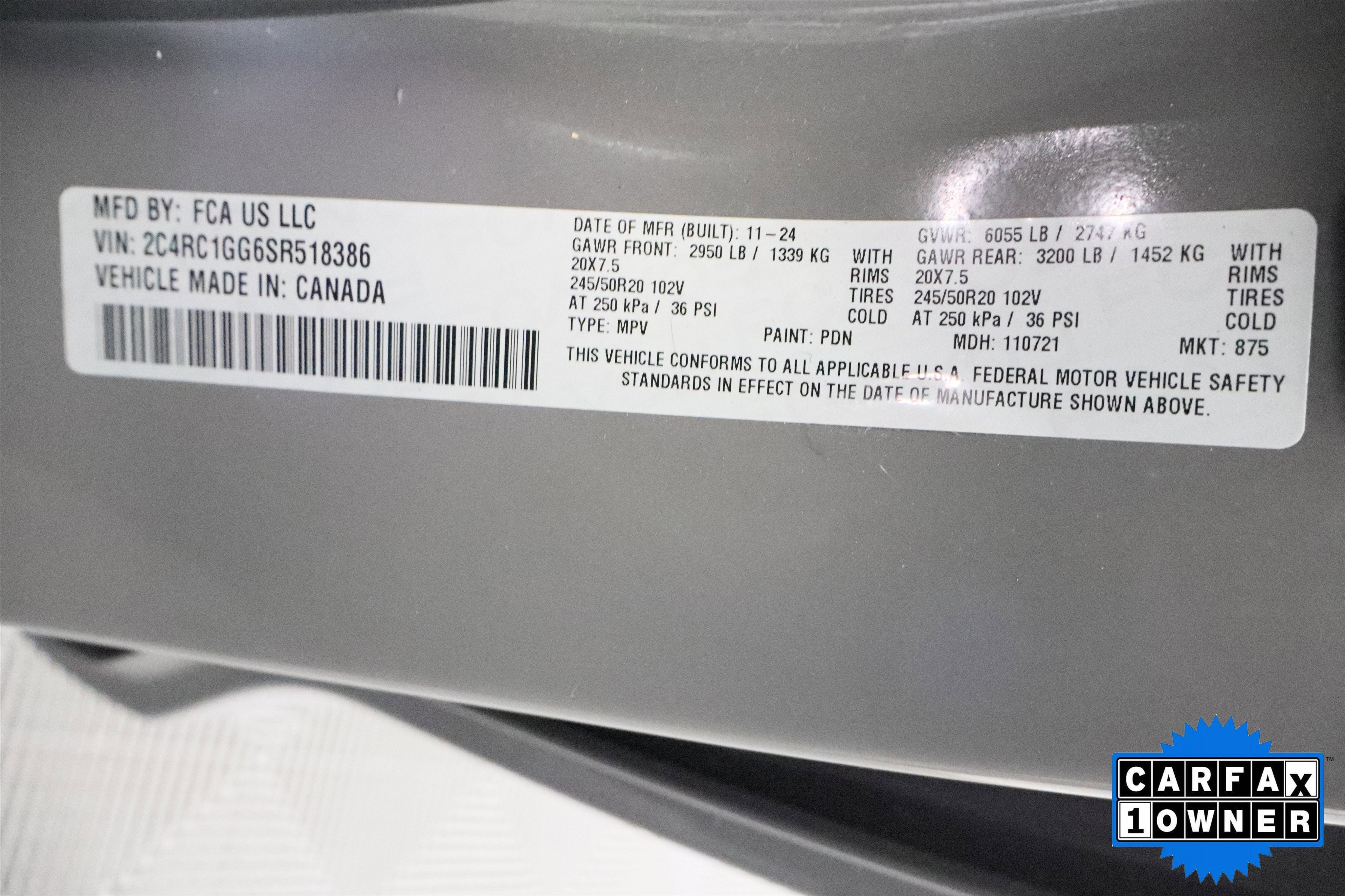 2025 Chrysler Pacifica Limited