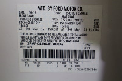 2018 Ford Edge SEL AWD