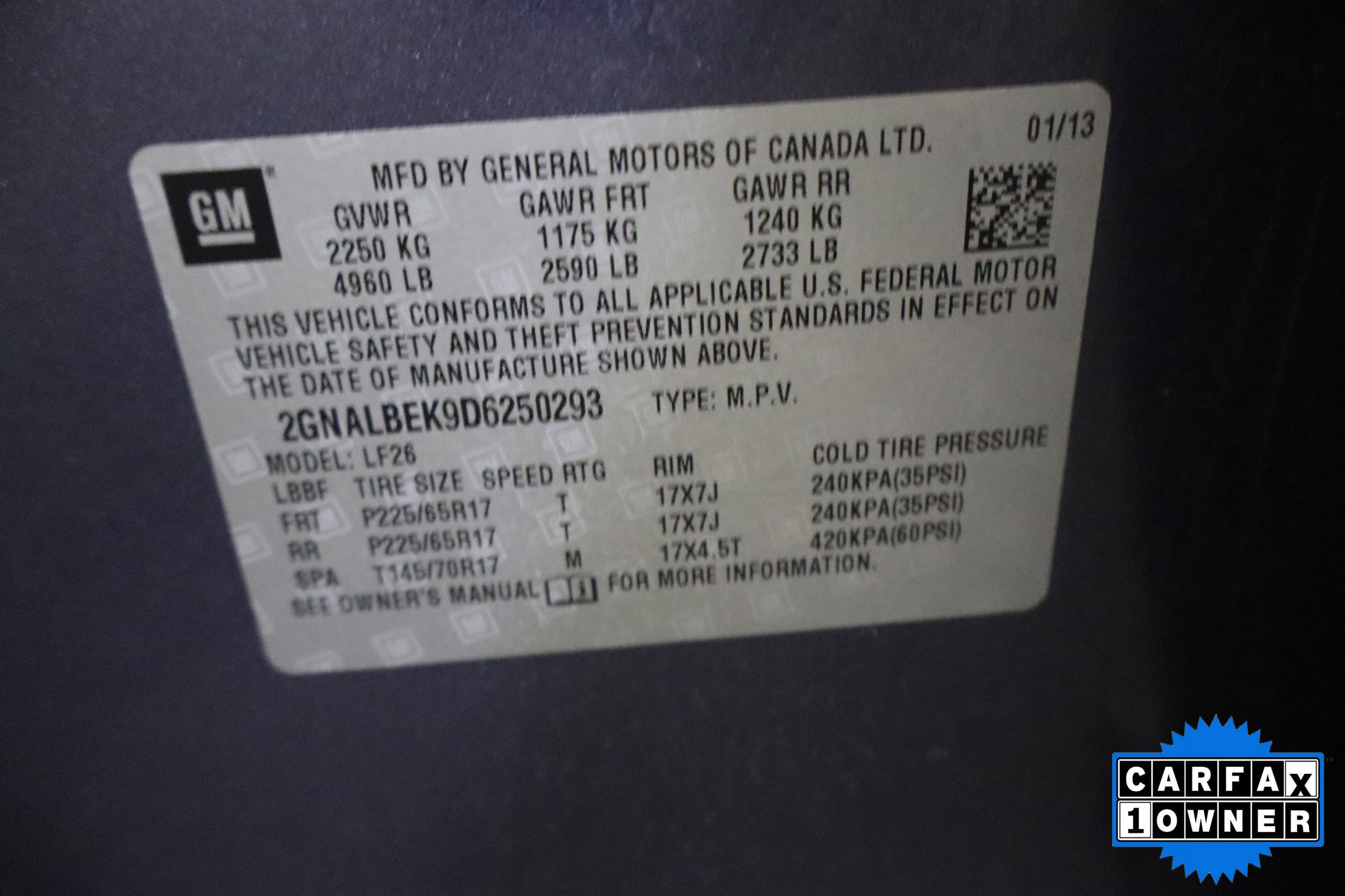 2013 Chevrolet Equinox LS