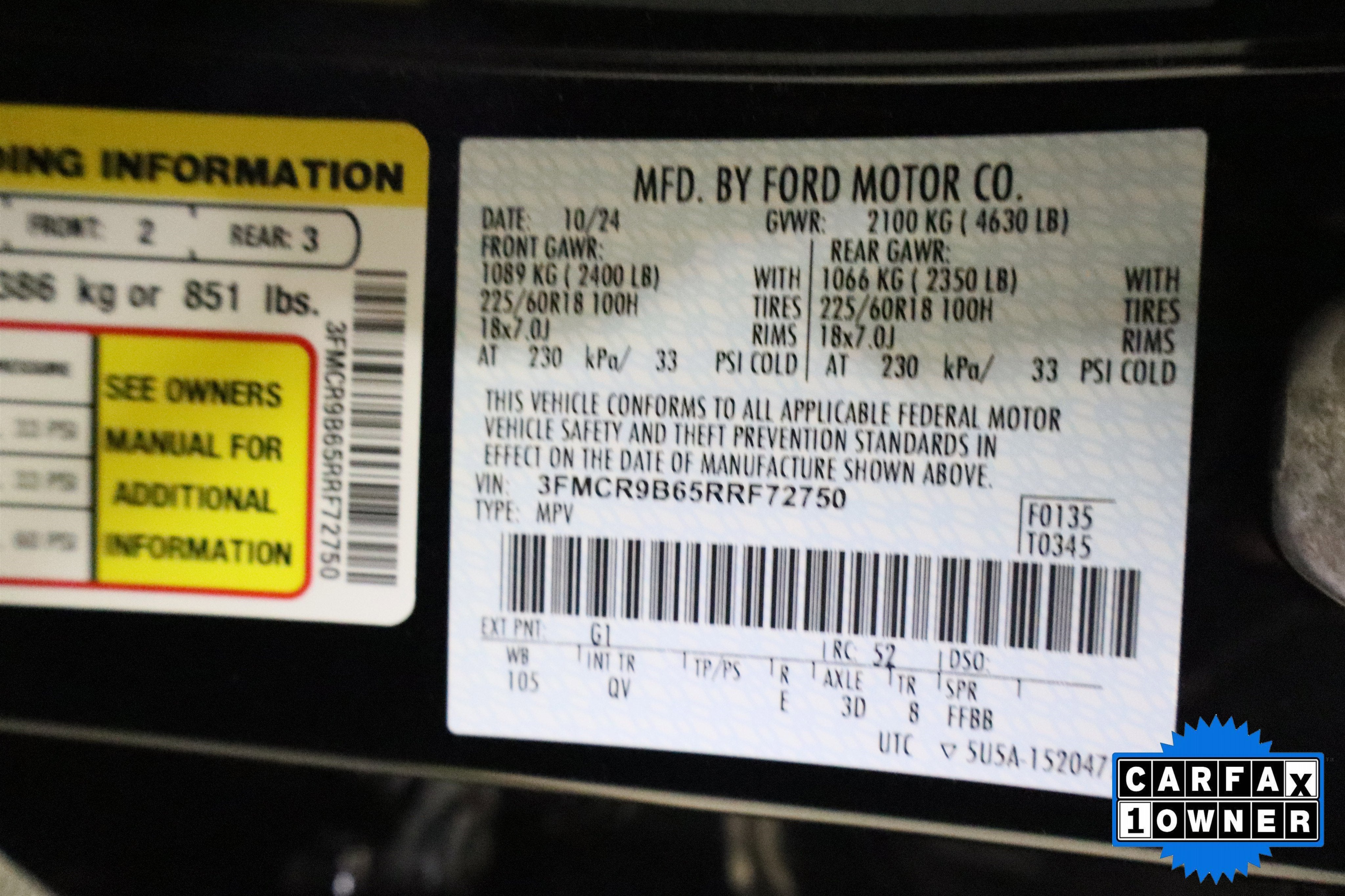 2024 Ford Bronco Sport Big Bend 4x4