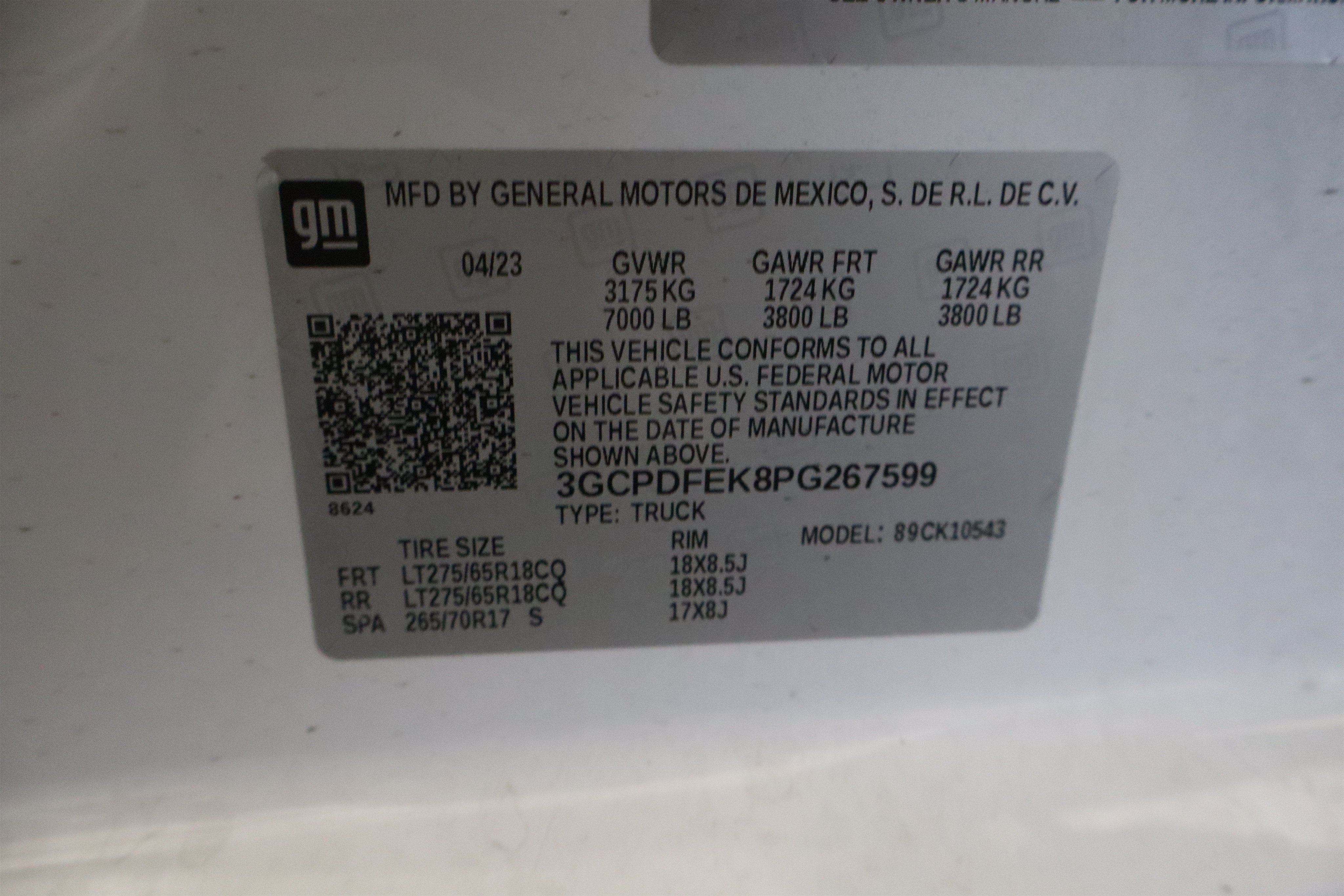 2023 Chevrolet Silverado 1500 LT Trail Boss Crew Cab 4WD