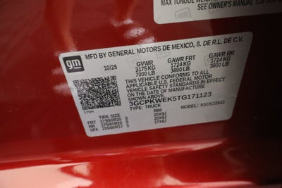 2026 Chevrolet Silverado 1500 RST Crew Cab 4WD