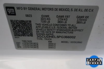 2023 Chevrolet Silverado 1500 ZR2 Crew Cab 4WD