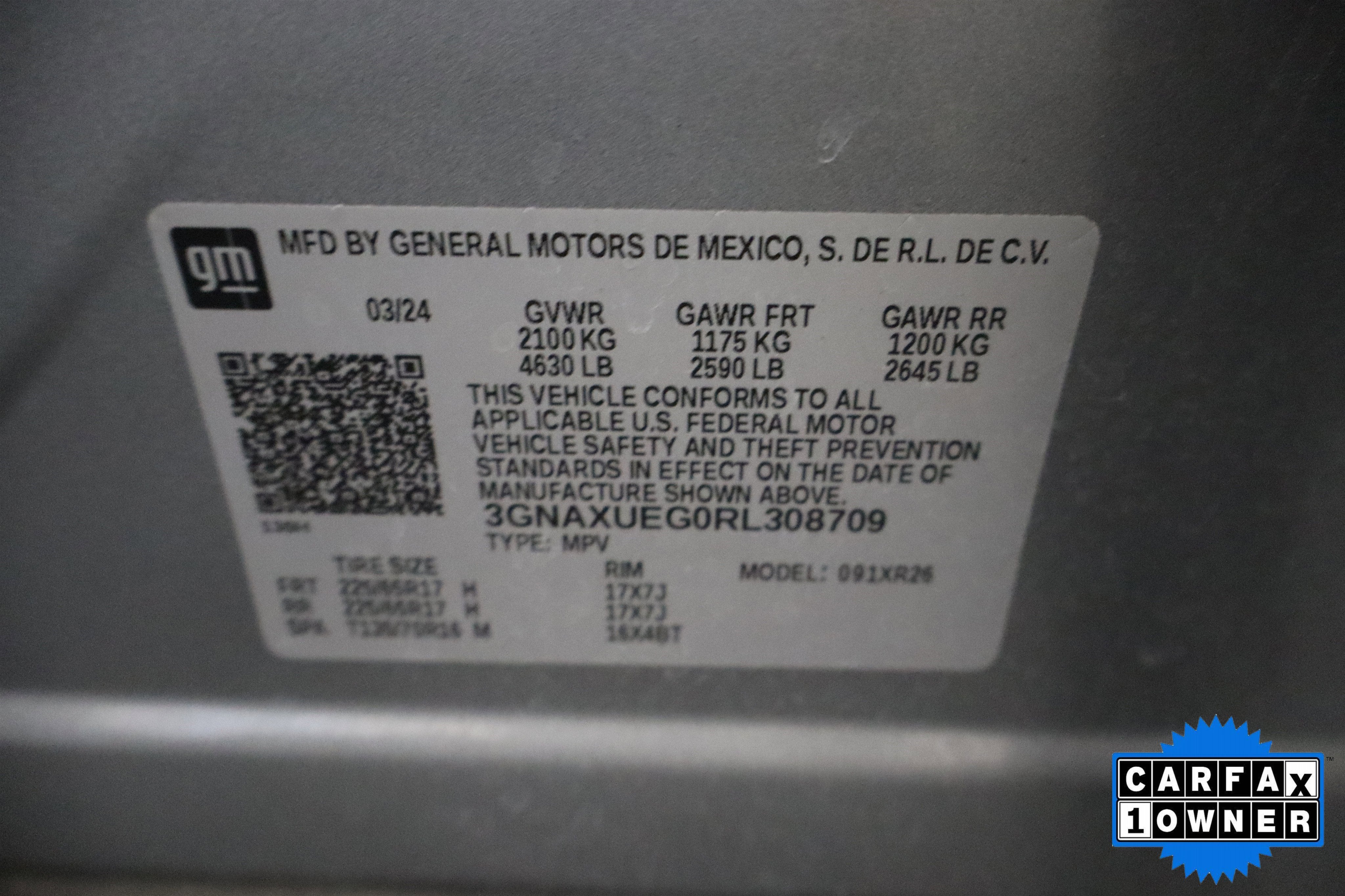 2024 Chevrolet Equinox LT AWD
