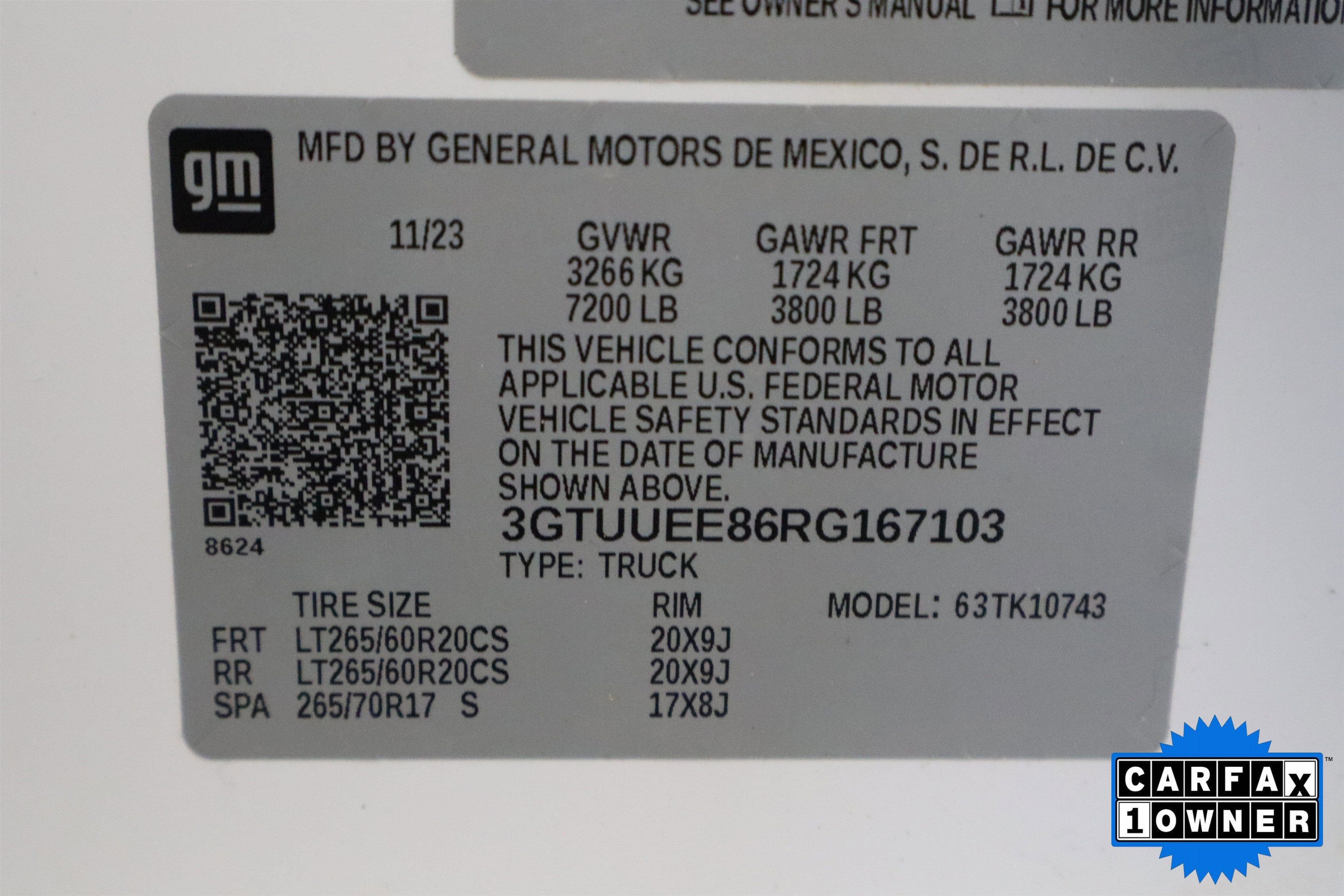 2024 GMC Sierra 1500 AT4 Crew Cab 4WD