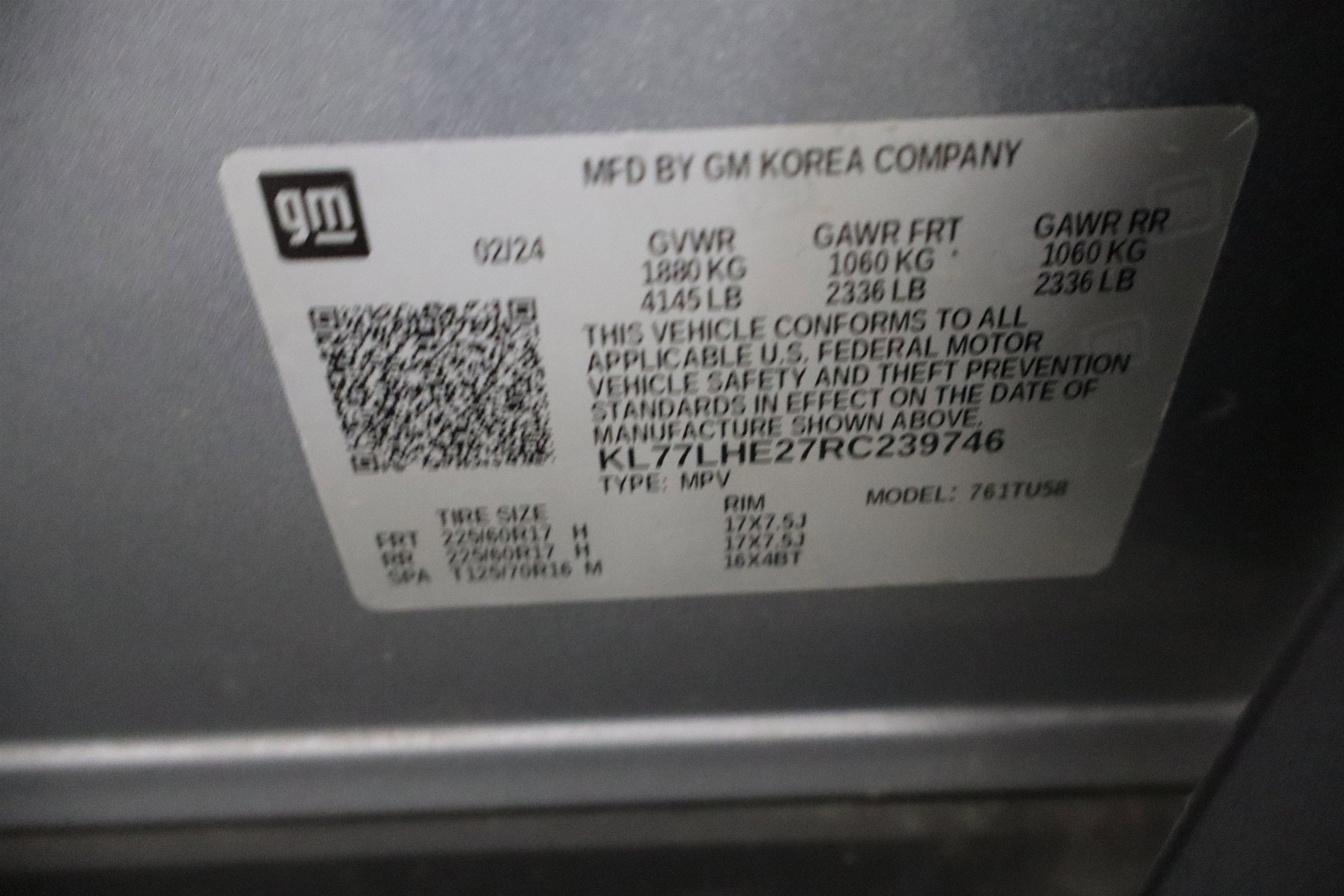 2024 Chevrolet Trax LT