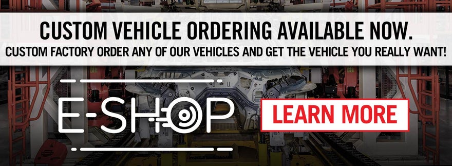 e-Shop custom vehicle ordering