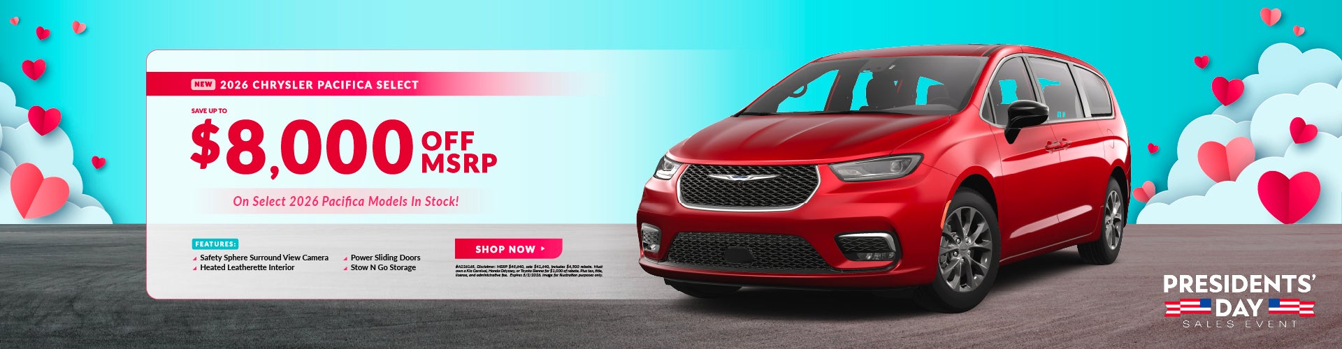 2026 Chrysler Pacifica Select